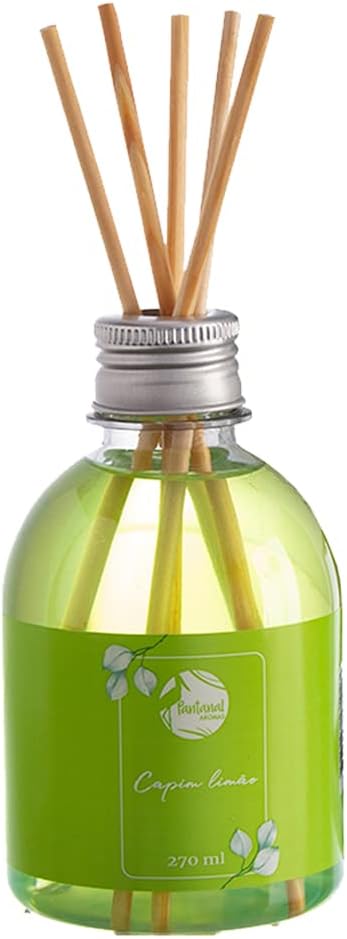 Pantanal Aromas - Difusor de aromas Bem-estar- Capim limão 270 ml